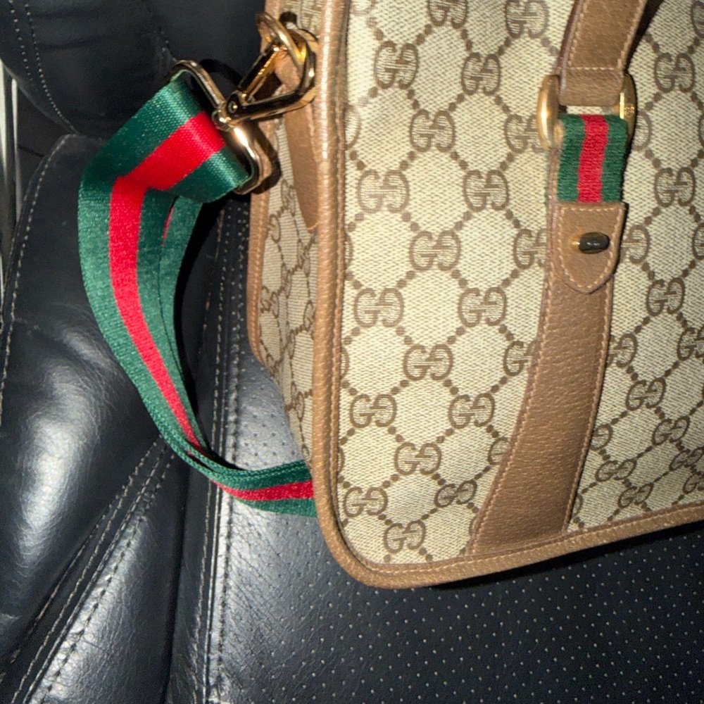 Gucci Vintage 2 Way Coated Canvas Monogram - Picture 3 of 14